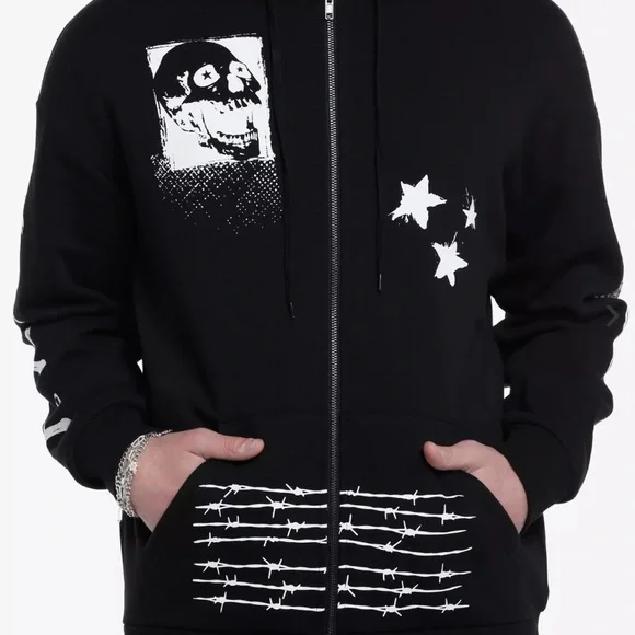 Punk Art Hoodie - Picture 4 of 7